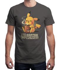 Koszulka No Coffee... - męska