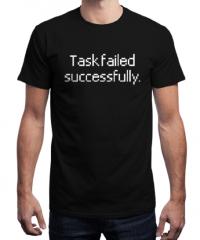Koszulka Task Failed Successfully - Męska